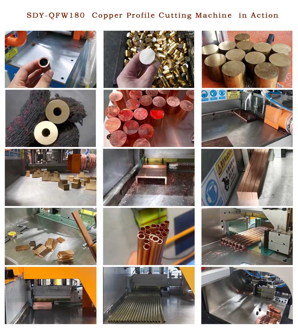 copper cutting machine SDY-Q180 copper cutting machine